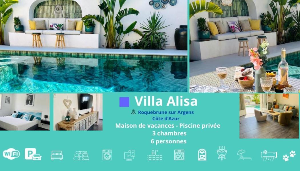 Villa Alisa Avec Piscine Privee Roquebrune-sur Argens Exterior foto